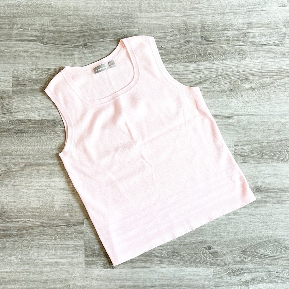 Croft & Barrow Light Pink Sleeveless Top